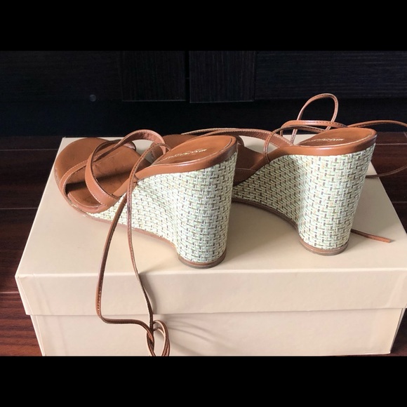 Ankle tie strap wedges - Picture 3 of 5